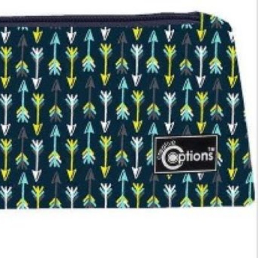 Creative Options Knitting Needle Crochet Organizer Holder Hook Pencil Case